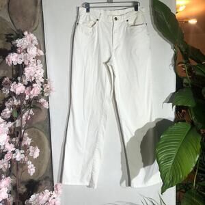 Bottoms Pants slacks/jeans Talbots white